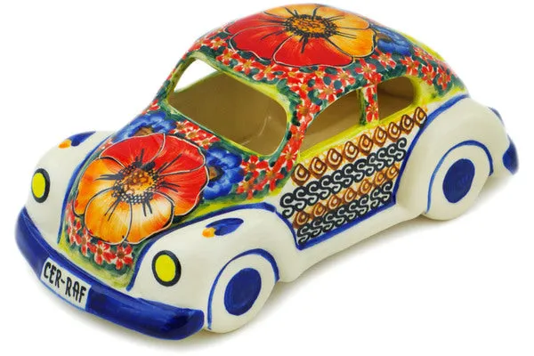 10" Beetle Car Figurine - Bright Beauty