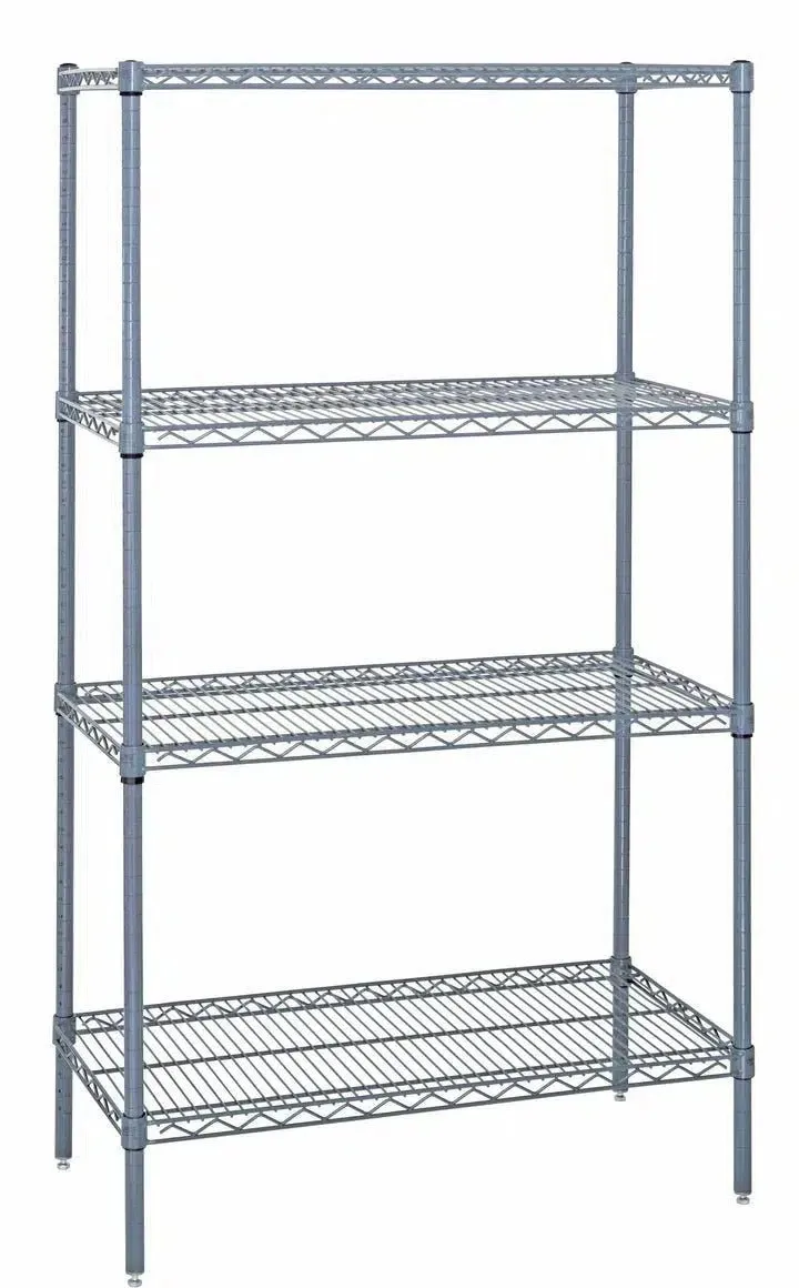 1436GY | 14" x 36" Gray Epoxy Shelving Unit