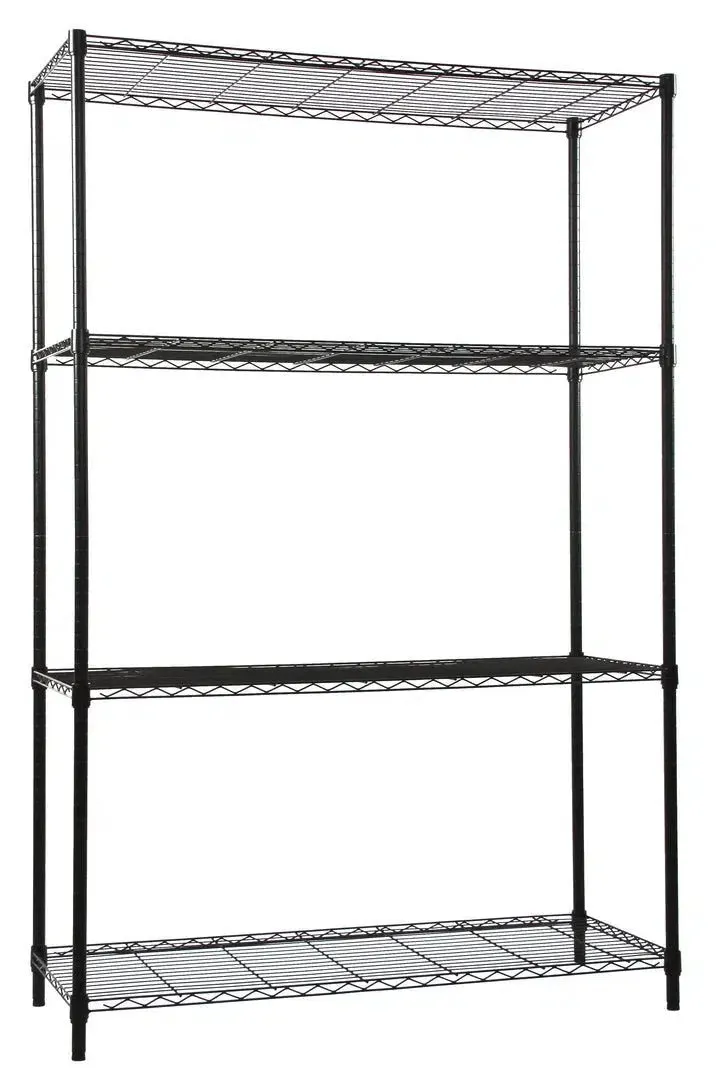 1854B | 18" x 54" Black Epoxy Shelving Unit