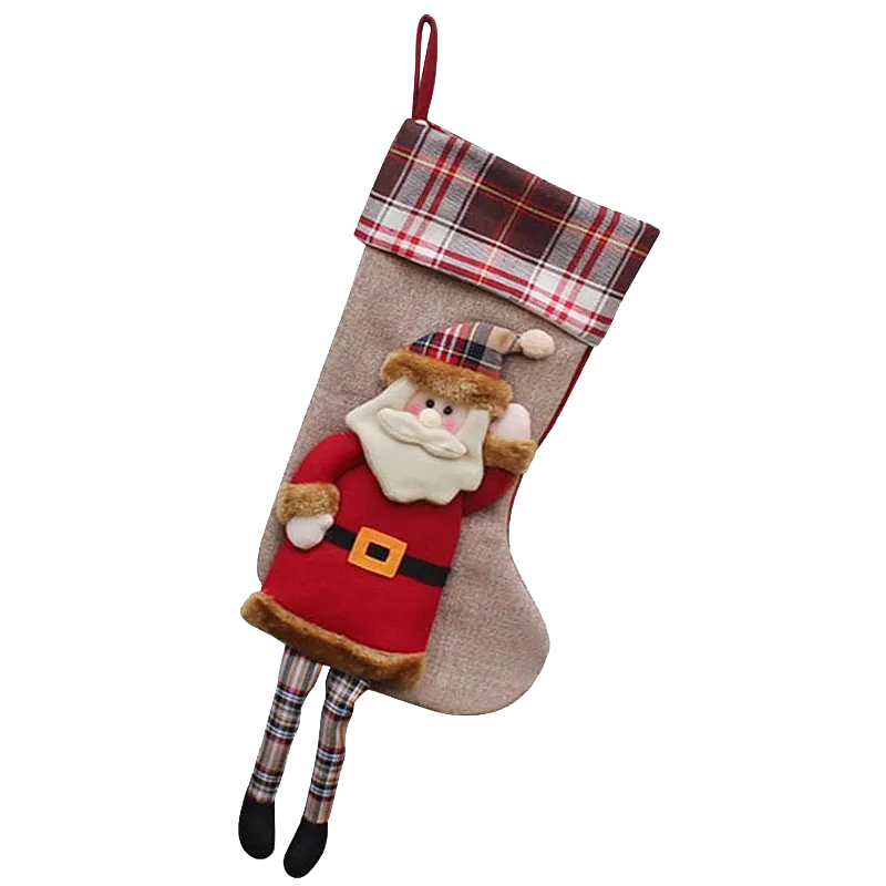 3 PCS SeT-18- Christmas Stockings