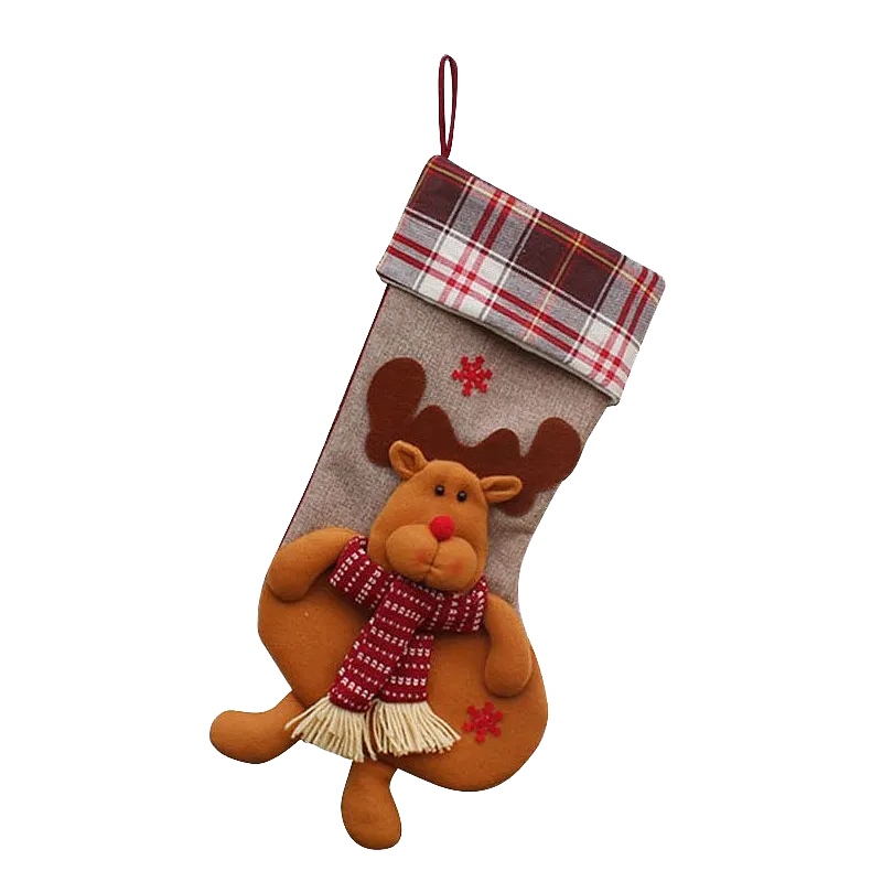 3 PCS SeT-18- Christmas Stockings