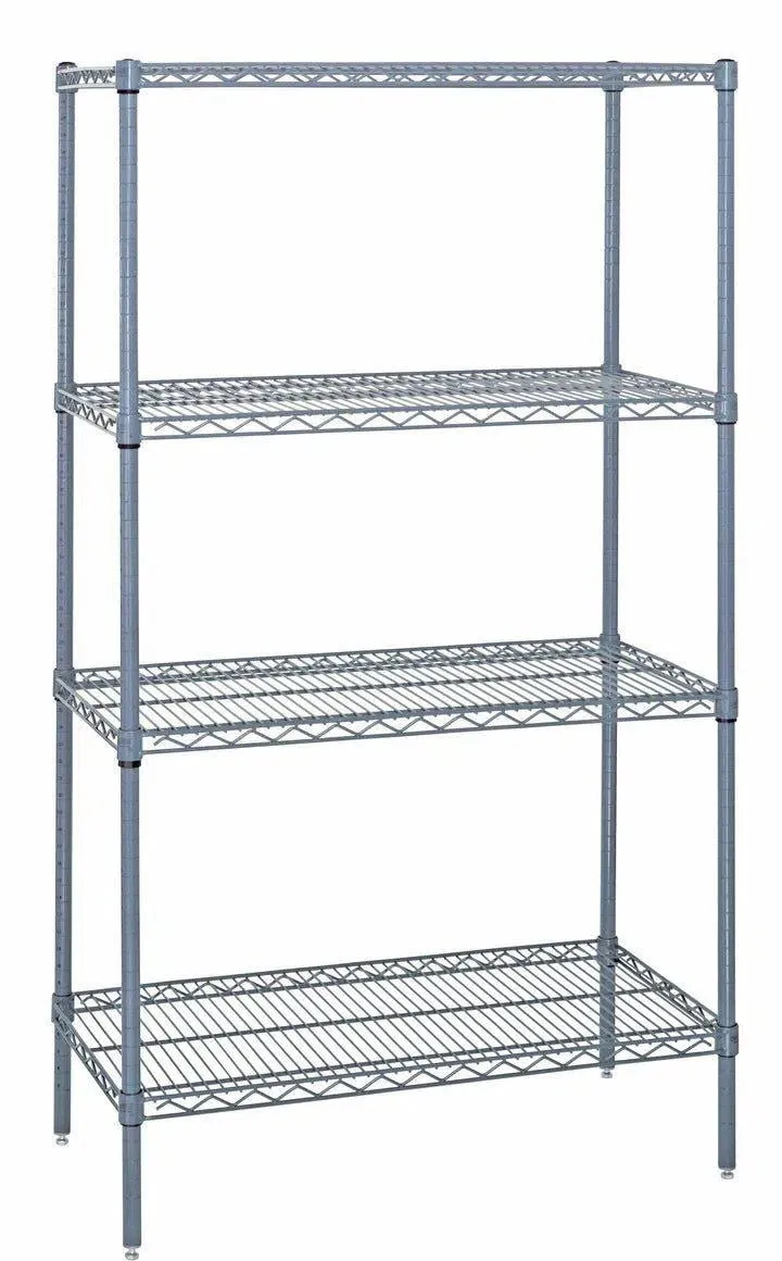 3648GY | 36" x 48" Gray Epoxy Shelving Unit