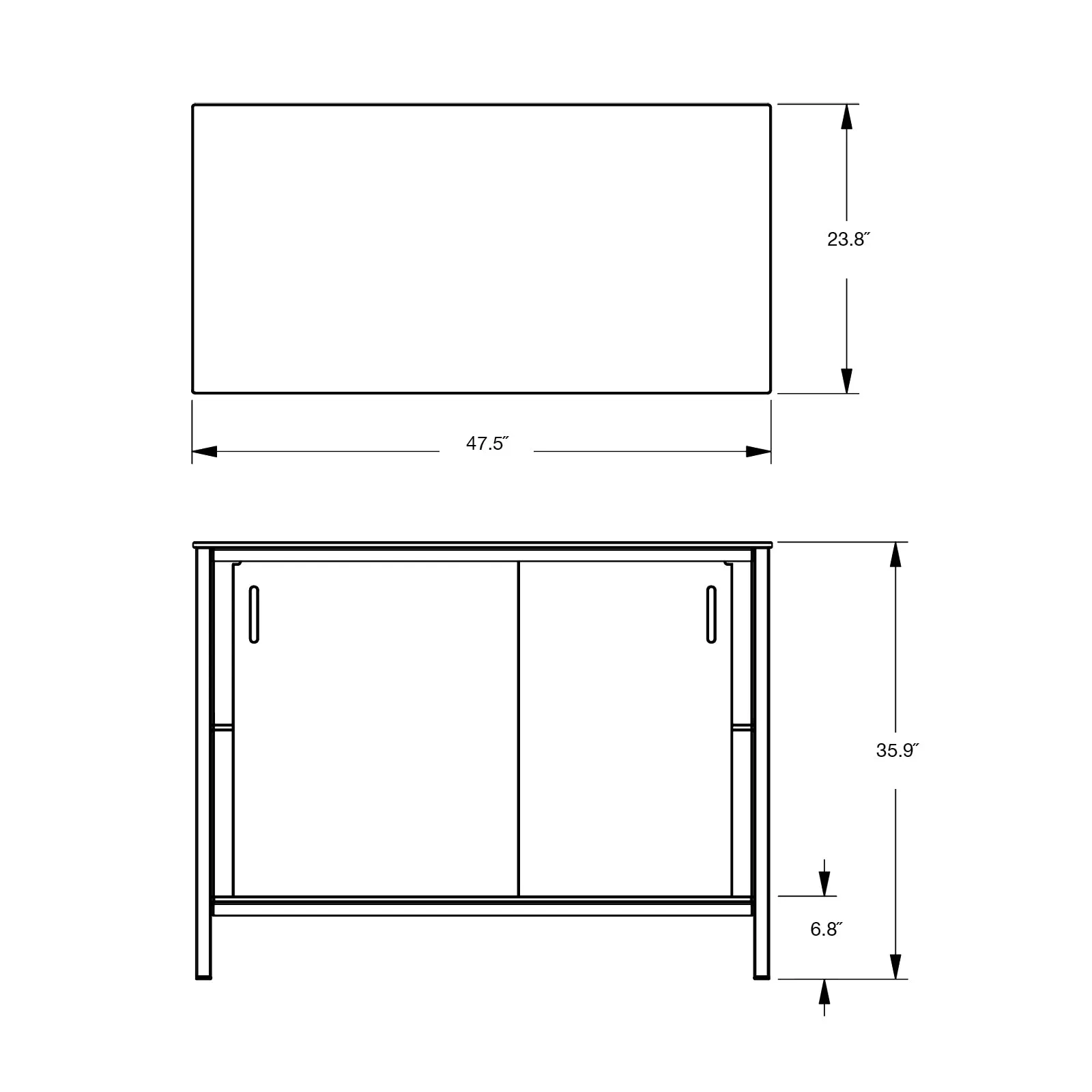 A La Carte Full Cabinet