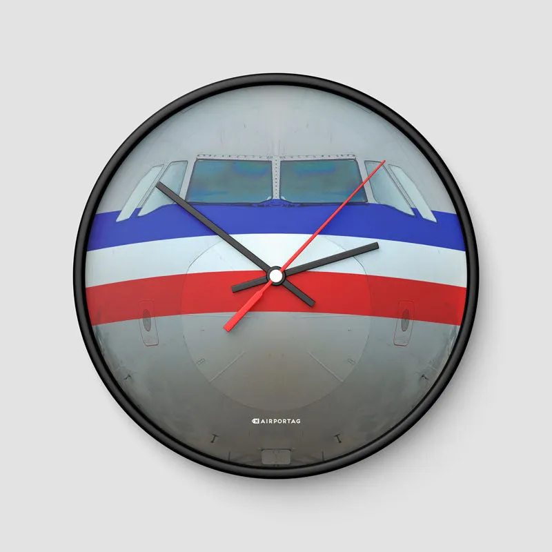 AA Airplane - Wall Clock