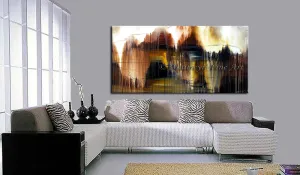 Abstract Modern Art Oil Painting on Canvas Modern Wall Art Texture Painting - Melting Rock 19