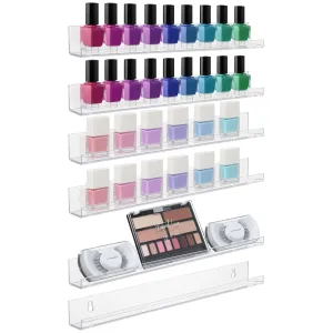 Acrylic Nail Polish Wall Shelf Packs