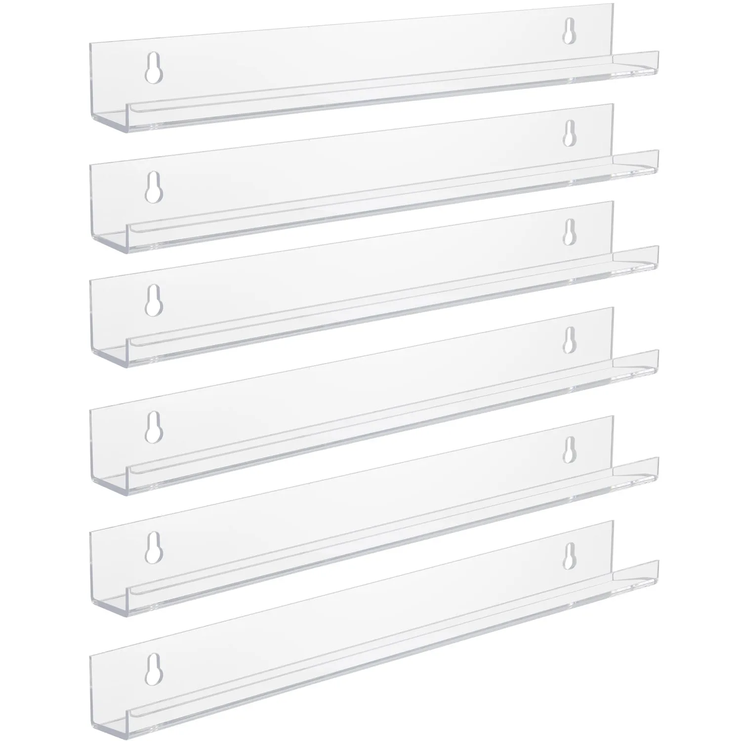 Acrylic Nail Polish Wall Shelf Packs