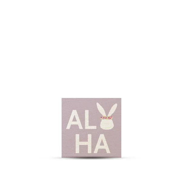 Aloha Bunny Magnet 3x3, LAV