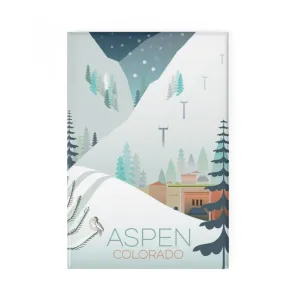 ASPEN REFRIGERATOR MAGNET