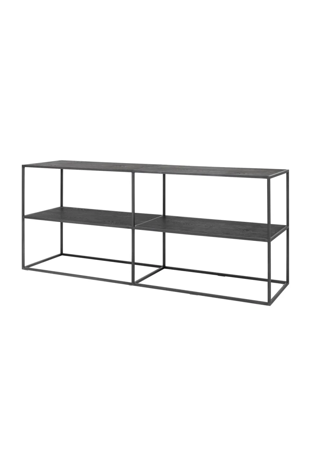 Black Wooden Framed Rack | Versmissen Illusion