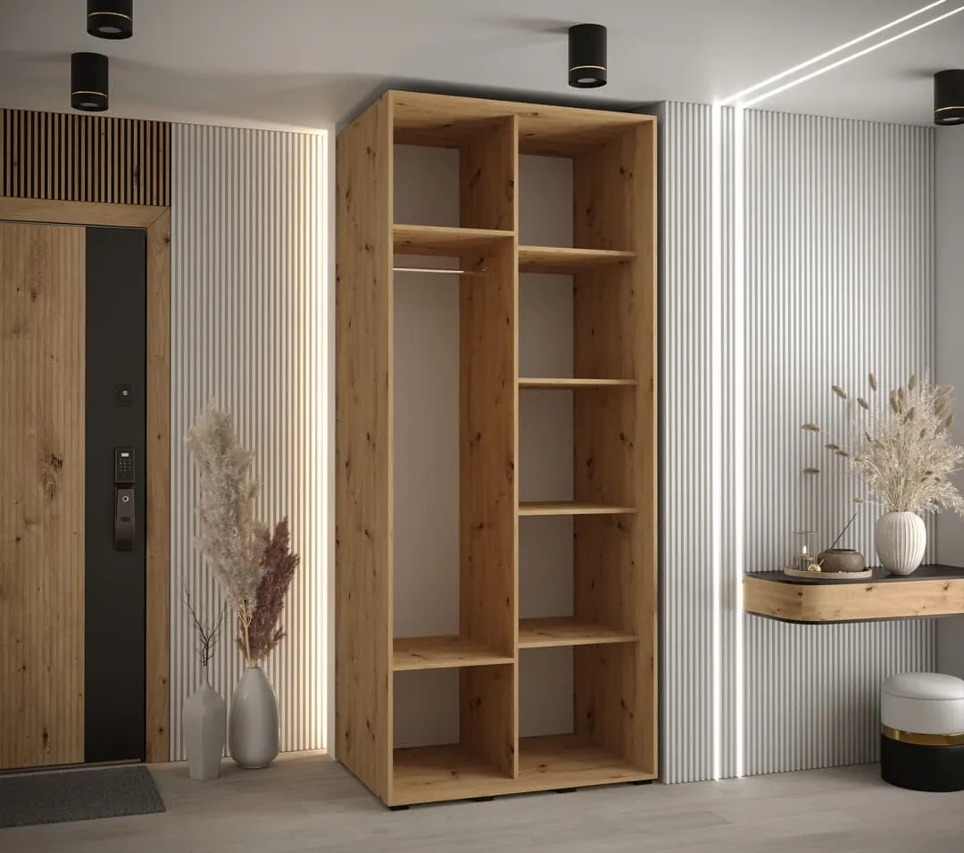 Cannes XIII Sliding Door Wardrobe 110cm