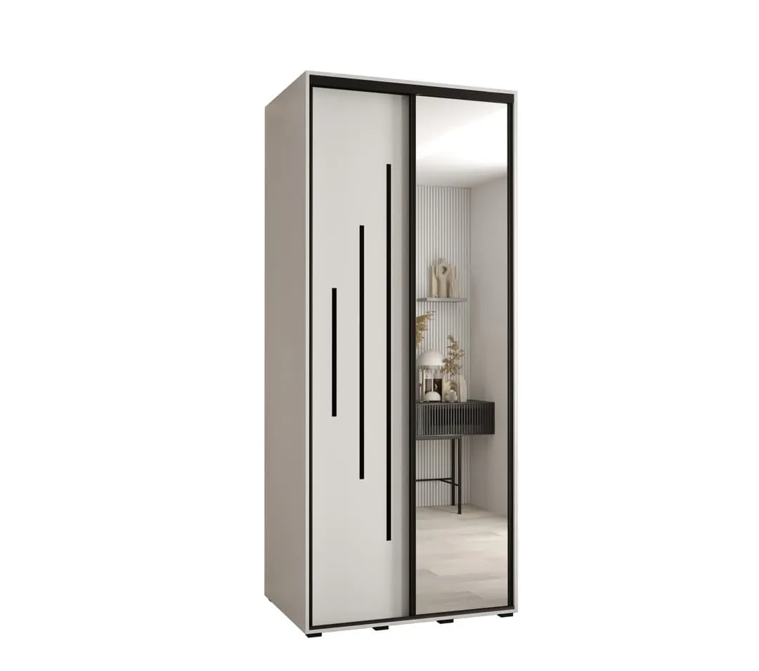 Cannes XIII Sliding Door Wardrobe 110cm