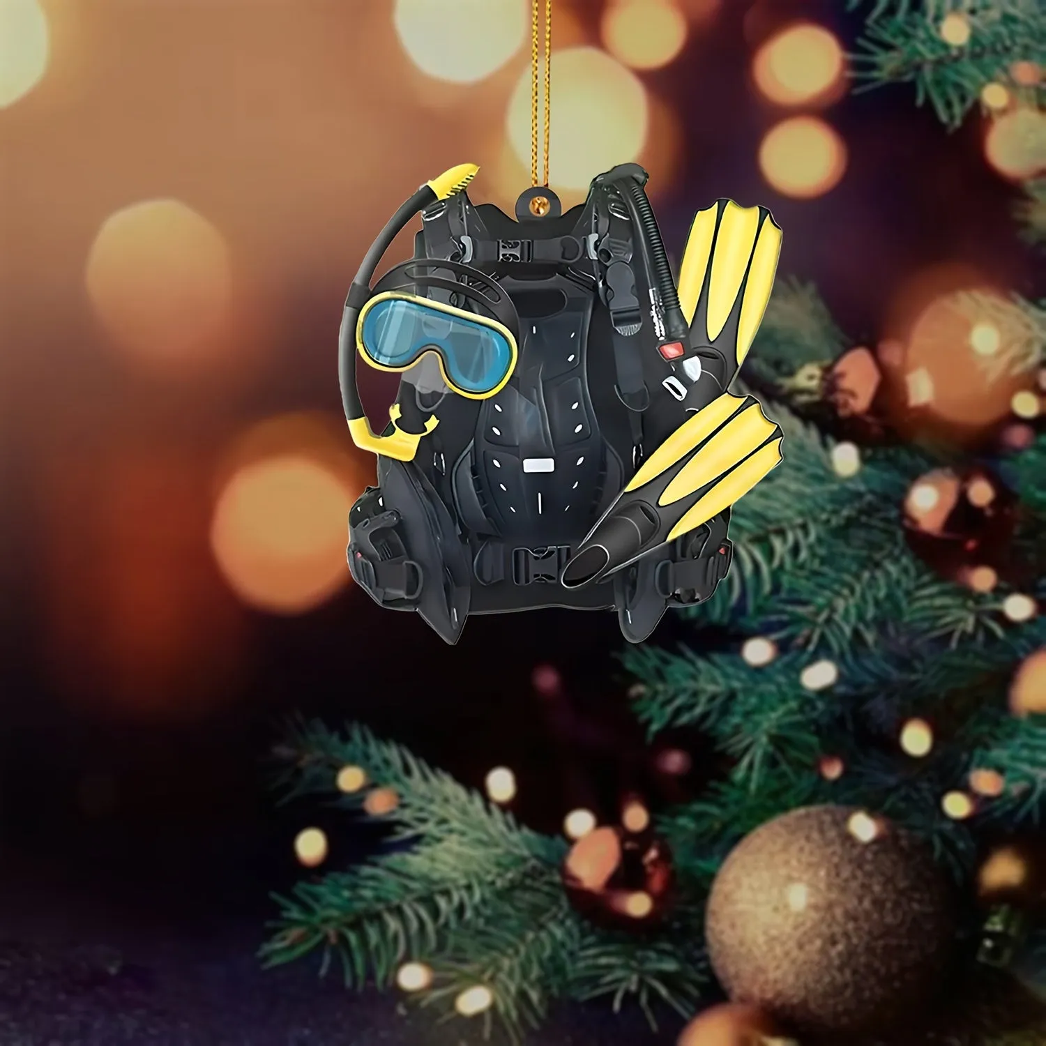 Car Hanging Ornament: Diving Suit