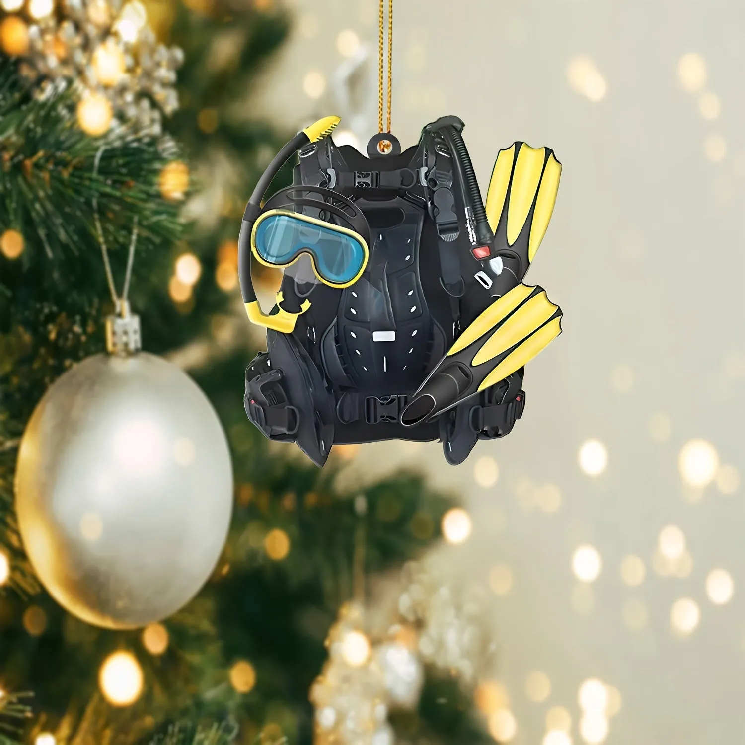 Car Hanging Ornament: Diving Suit