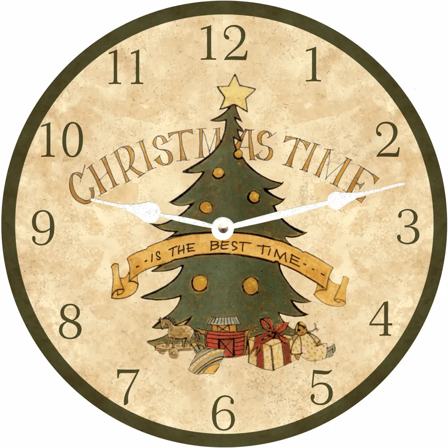 Christmas Time Clock