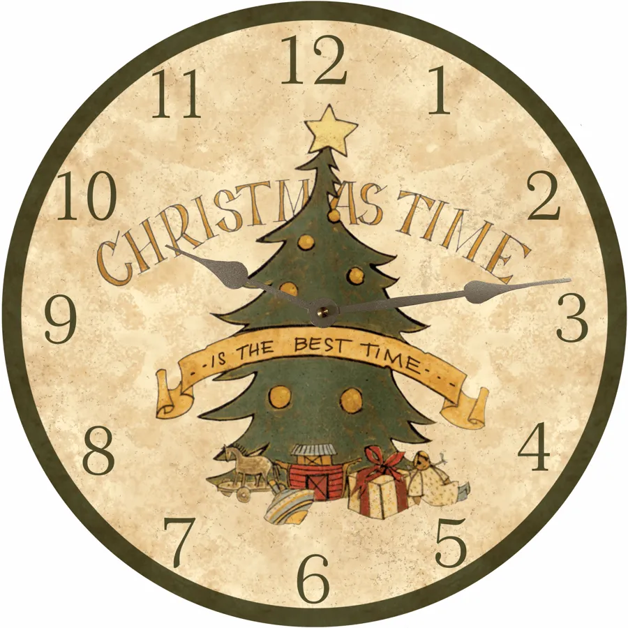 Christmas Time Clock