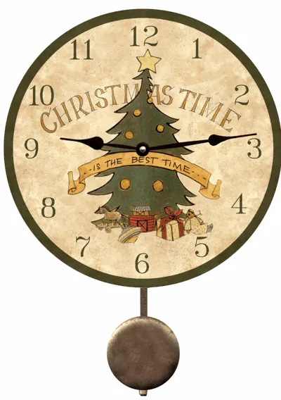 Christmas Time Clock