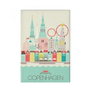 COPENHAGEN REFRIGERATOR MAGNET