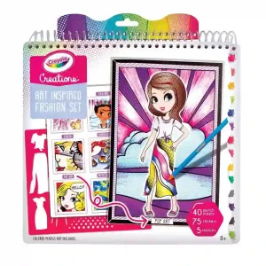 Crayola Creations Fashion Sketch Set