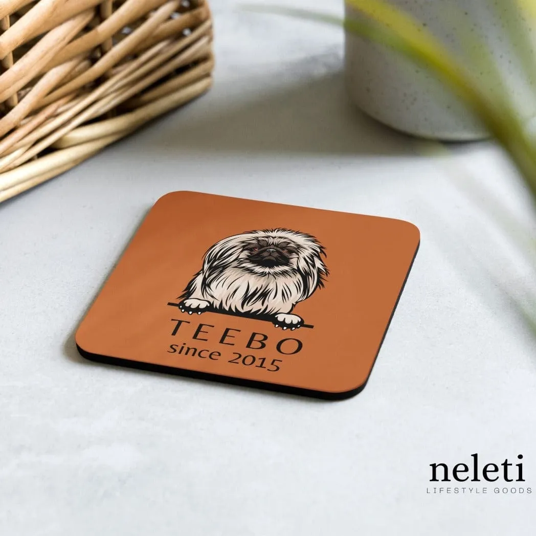 Custom Coasters with Dog Breed Print at Neleti.com