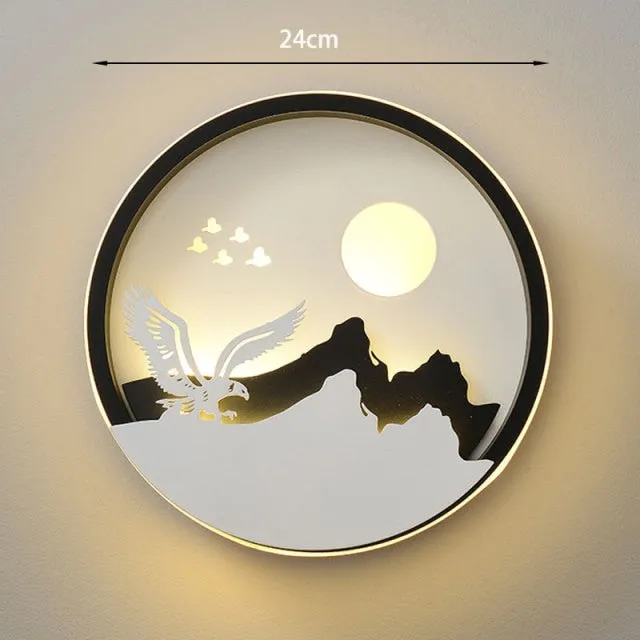 Decorative Modern Art Wall Led Lamp