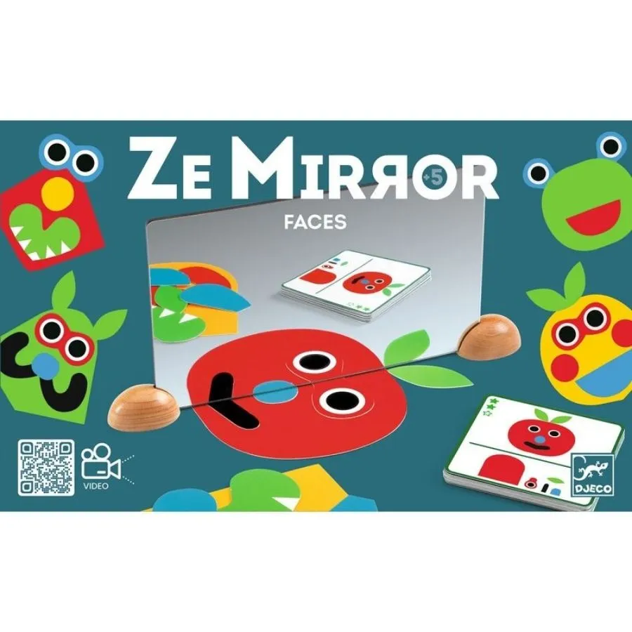 Djeco - Ze Mirror Magic Faces Set