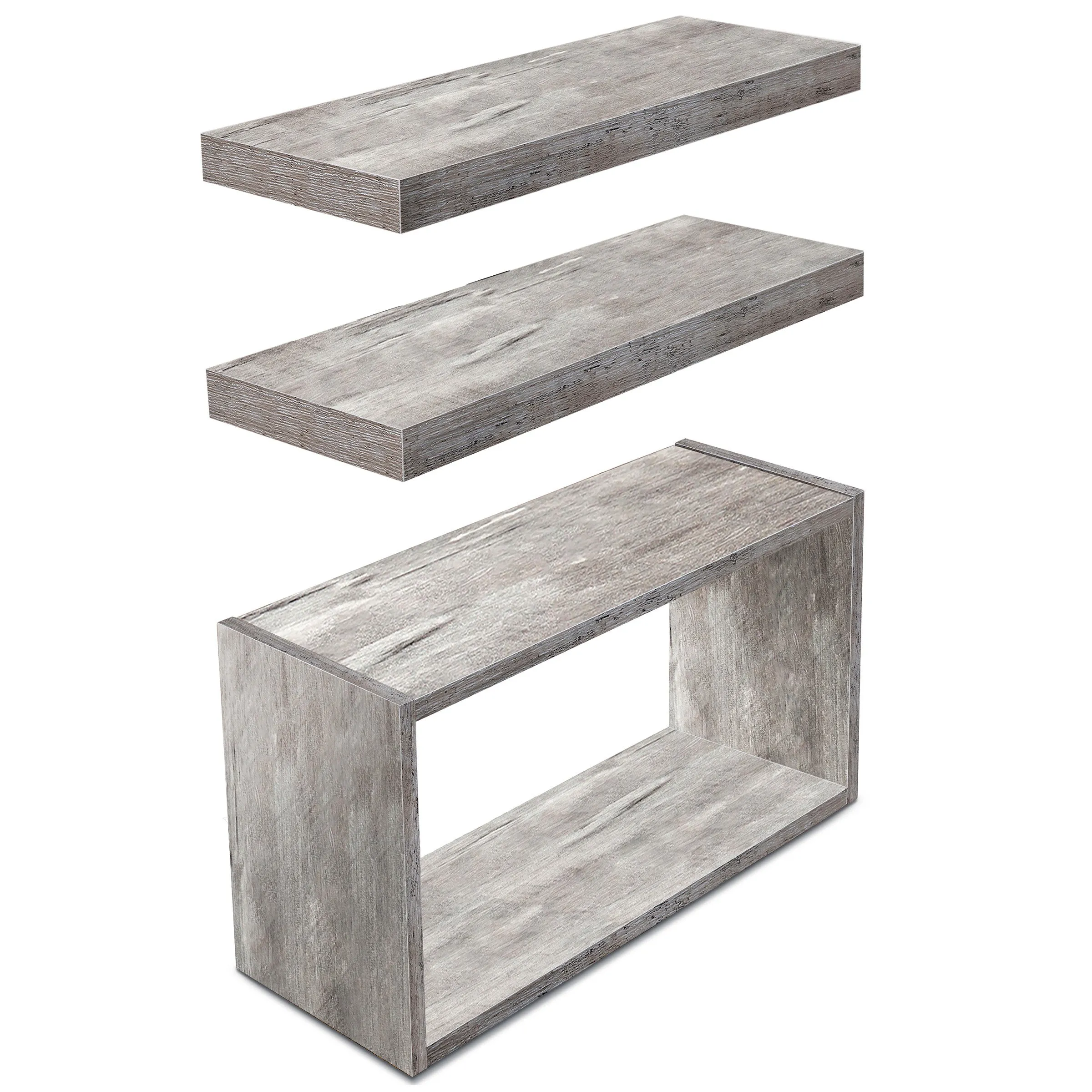 Floating Shelves for Wall (Set of 3)