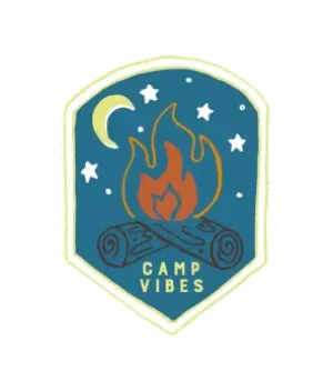 Fun Folks: Camp Vibes Vinyl Sticker