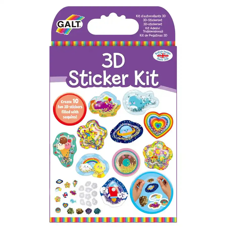 Galt 3D Sticker Kit