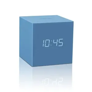 Gingko Gravity Cube Click Clock Blue 18SE