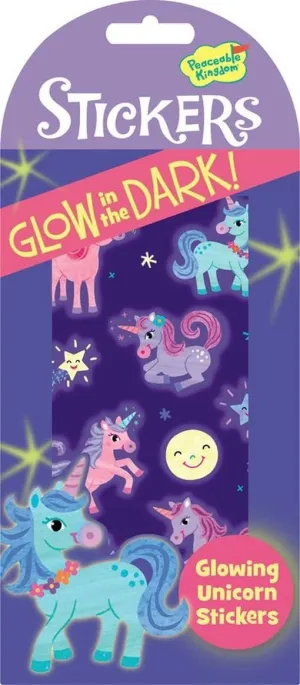 Glow-in-the-Dark Unicorn Sticker Pack