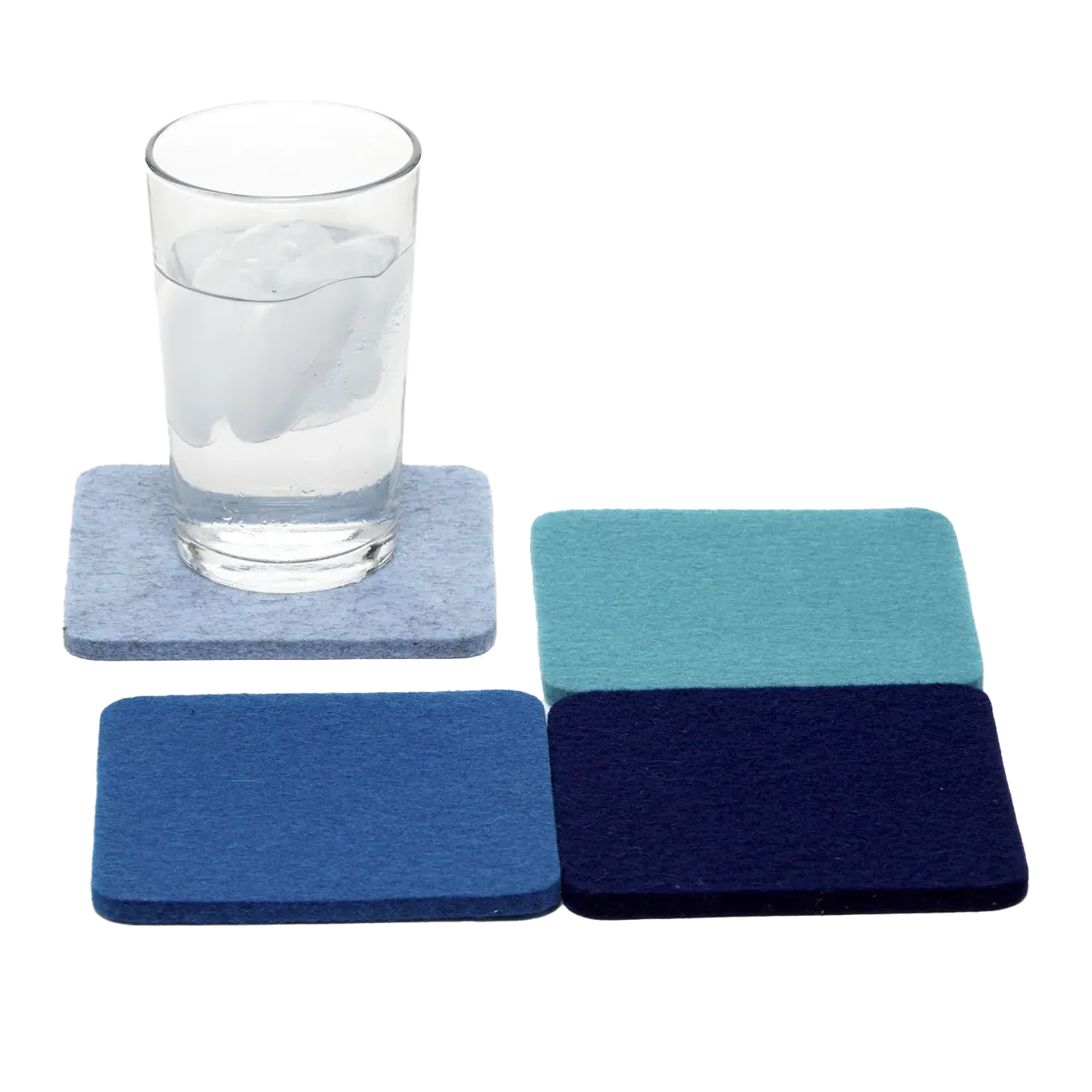 Graf Lantz Bierfilzl Square Felt Coaster – Ocean – 4pk