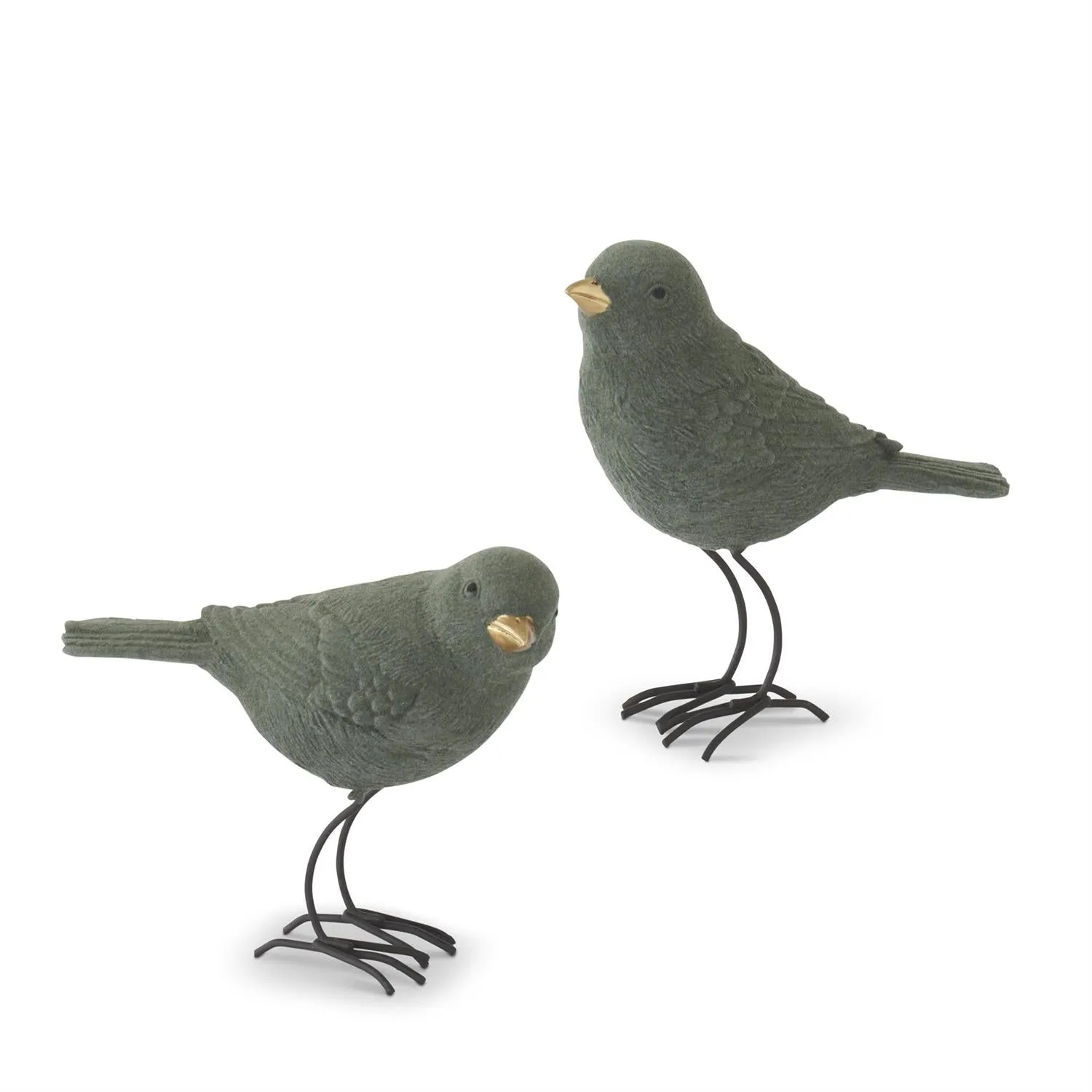 Green Velvet Birds