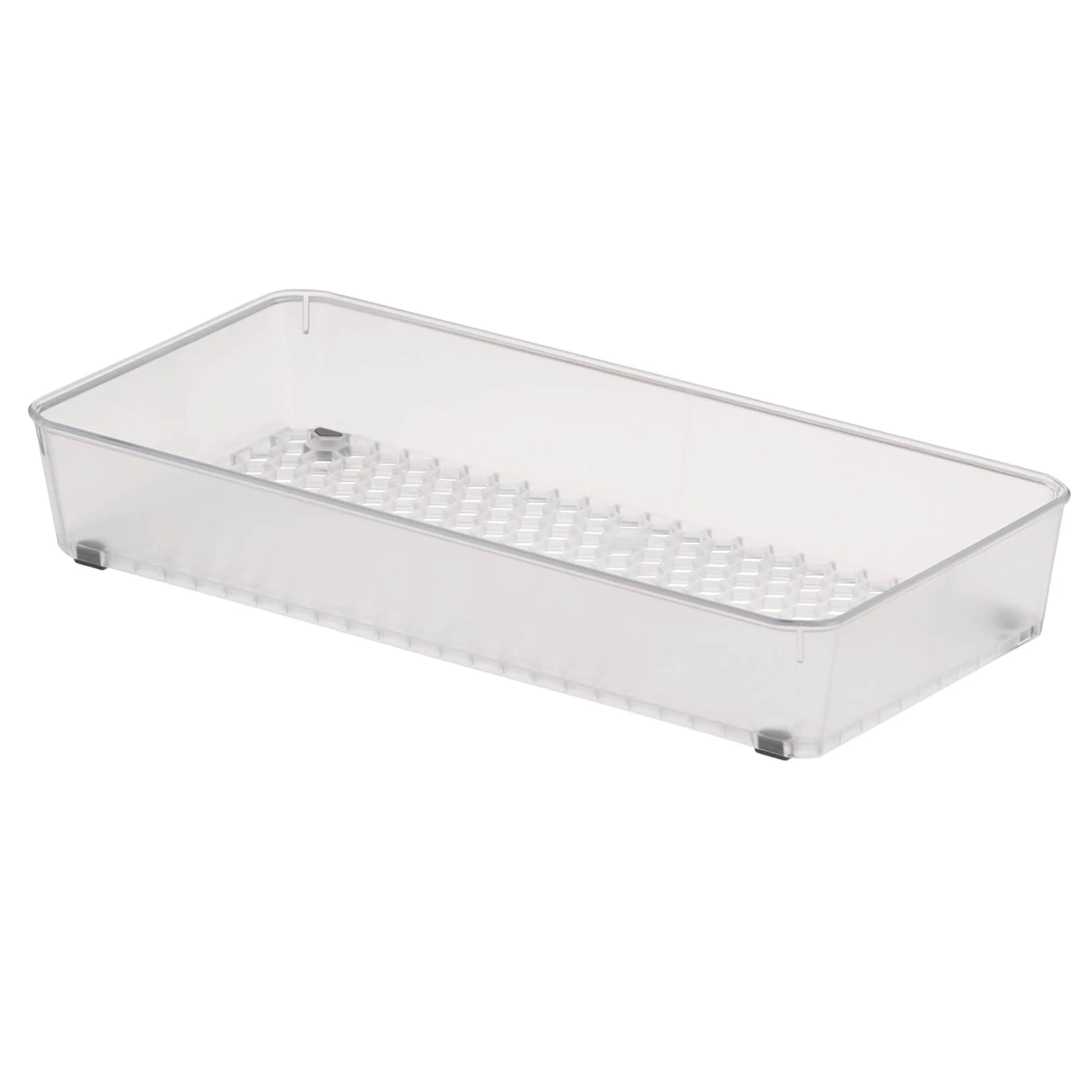 Hexa Drawer Organizer – Clear Frost – 6" x 12" x 2"