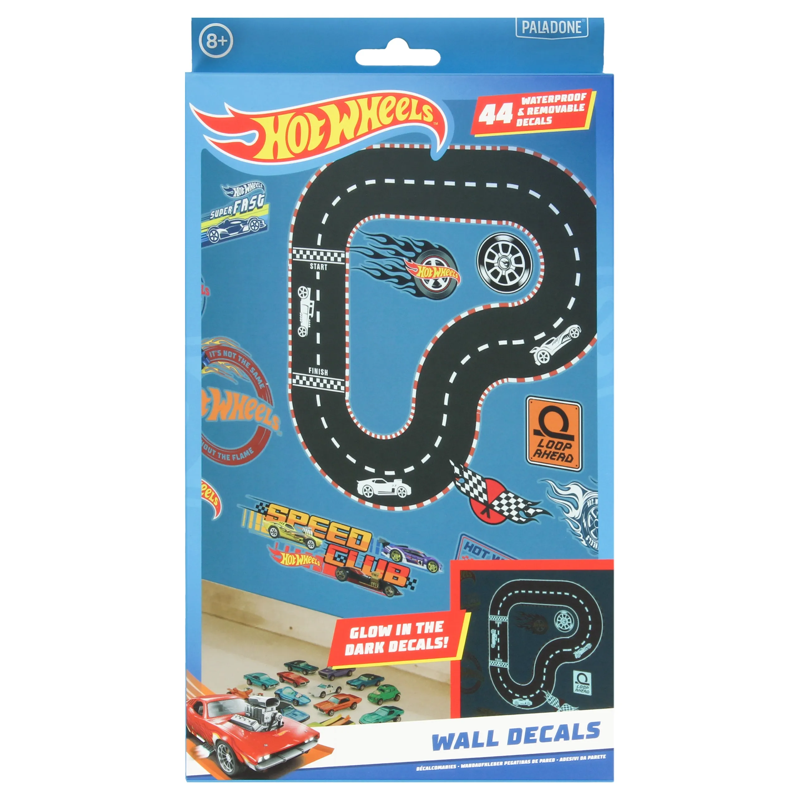 Hot Wheels Wall Decals