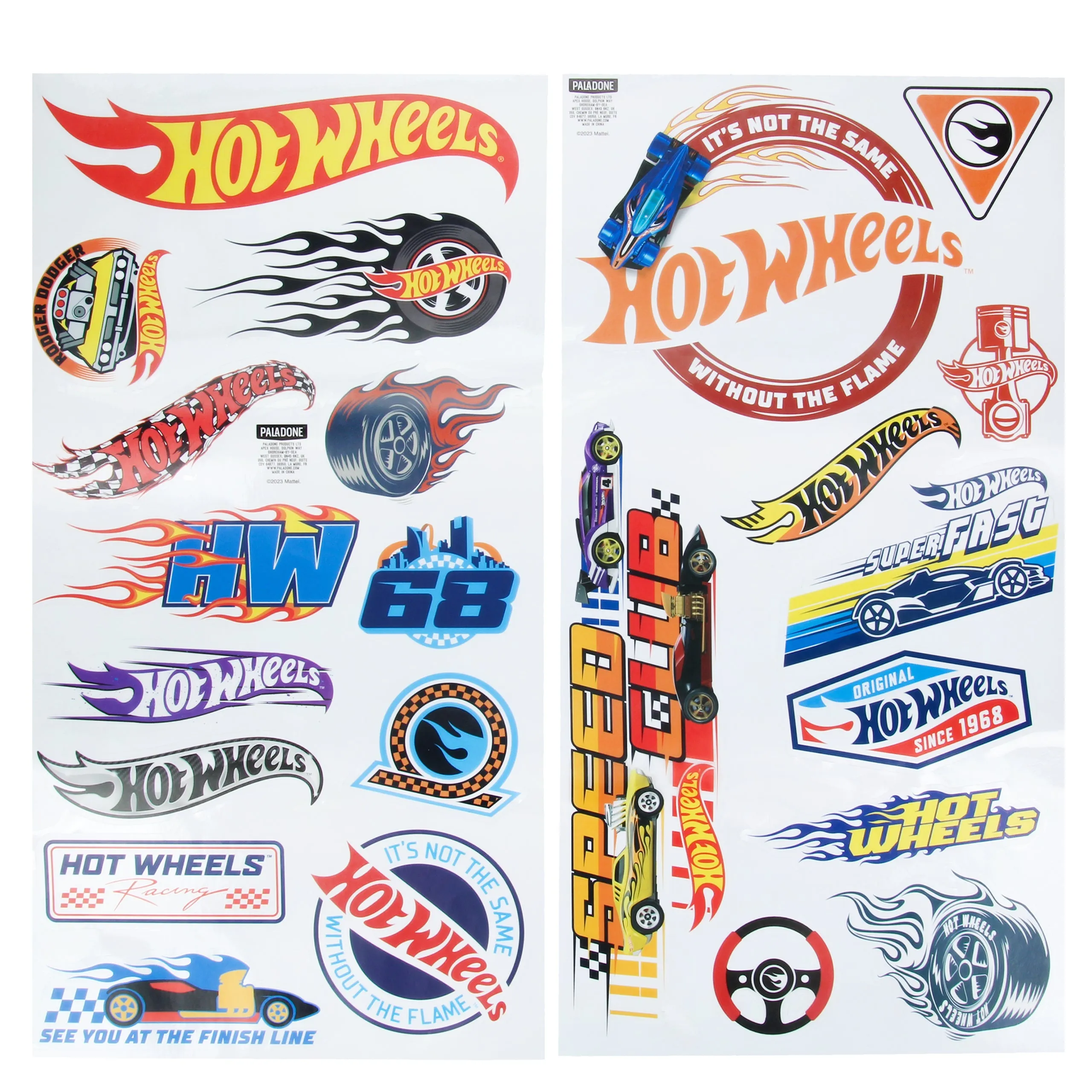 Hot Wheels Wall Decals