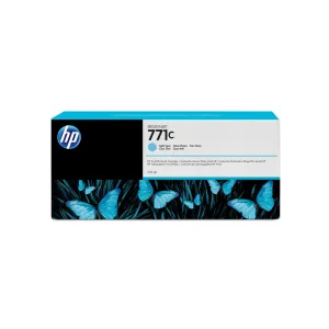 HP 771C 775ml Light Cyan DesignJet Original Ink Cartridge B6Y12A