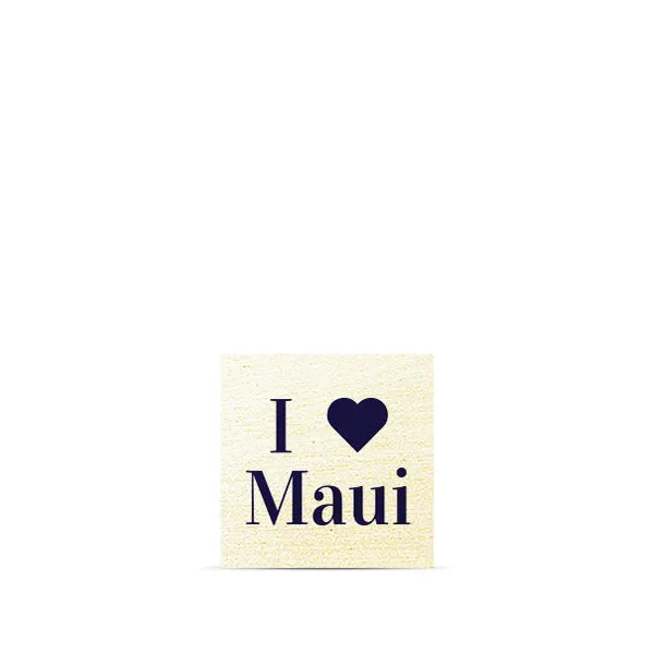 I (heart) Maui 3x3 NAT Magnet