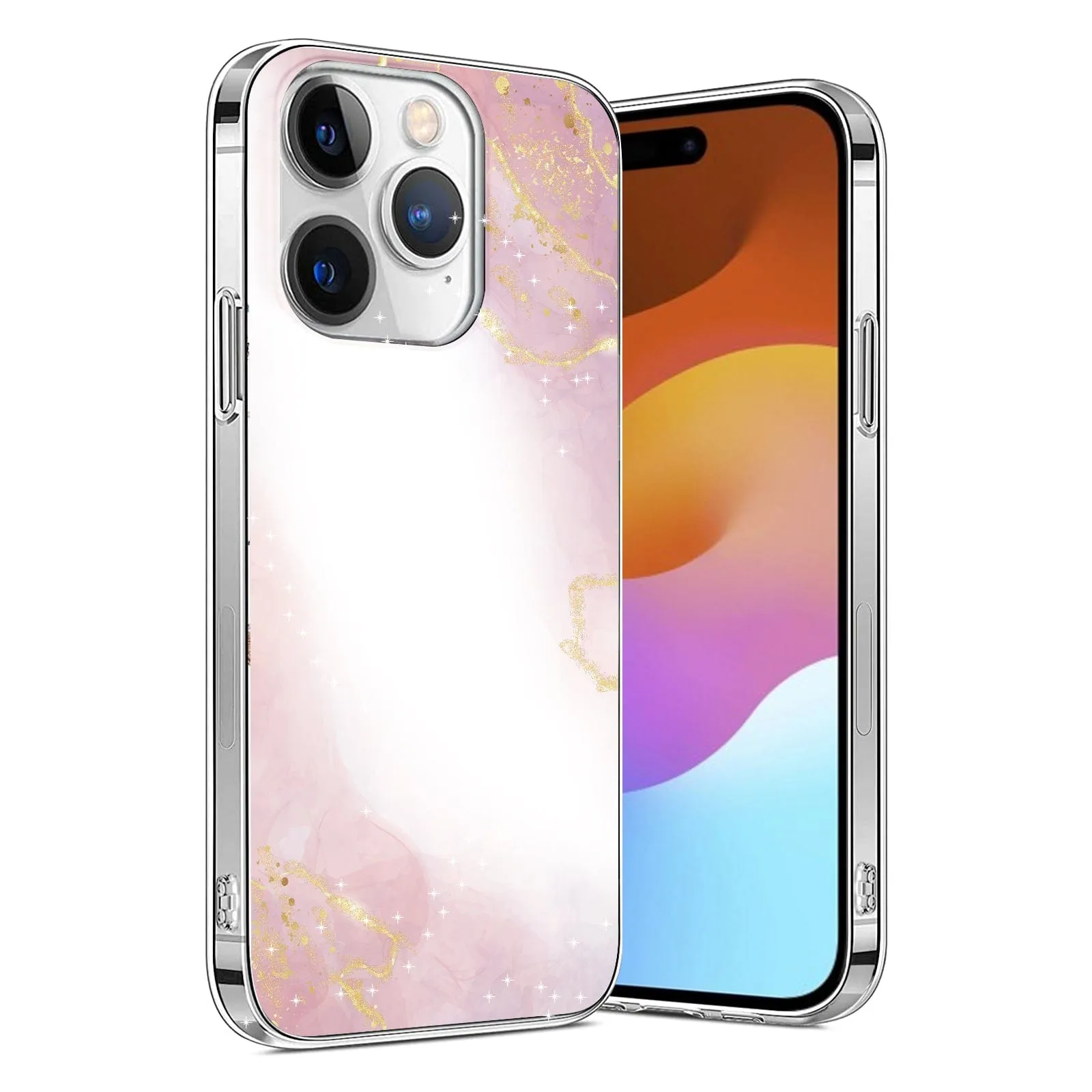 Inspire Series Pink Marble Case - iPhone 15 Pro Max - CP00477