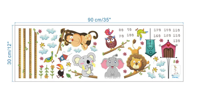 Kids Height Measure Wall Sticker