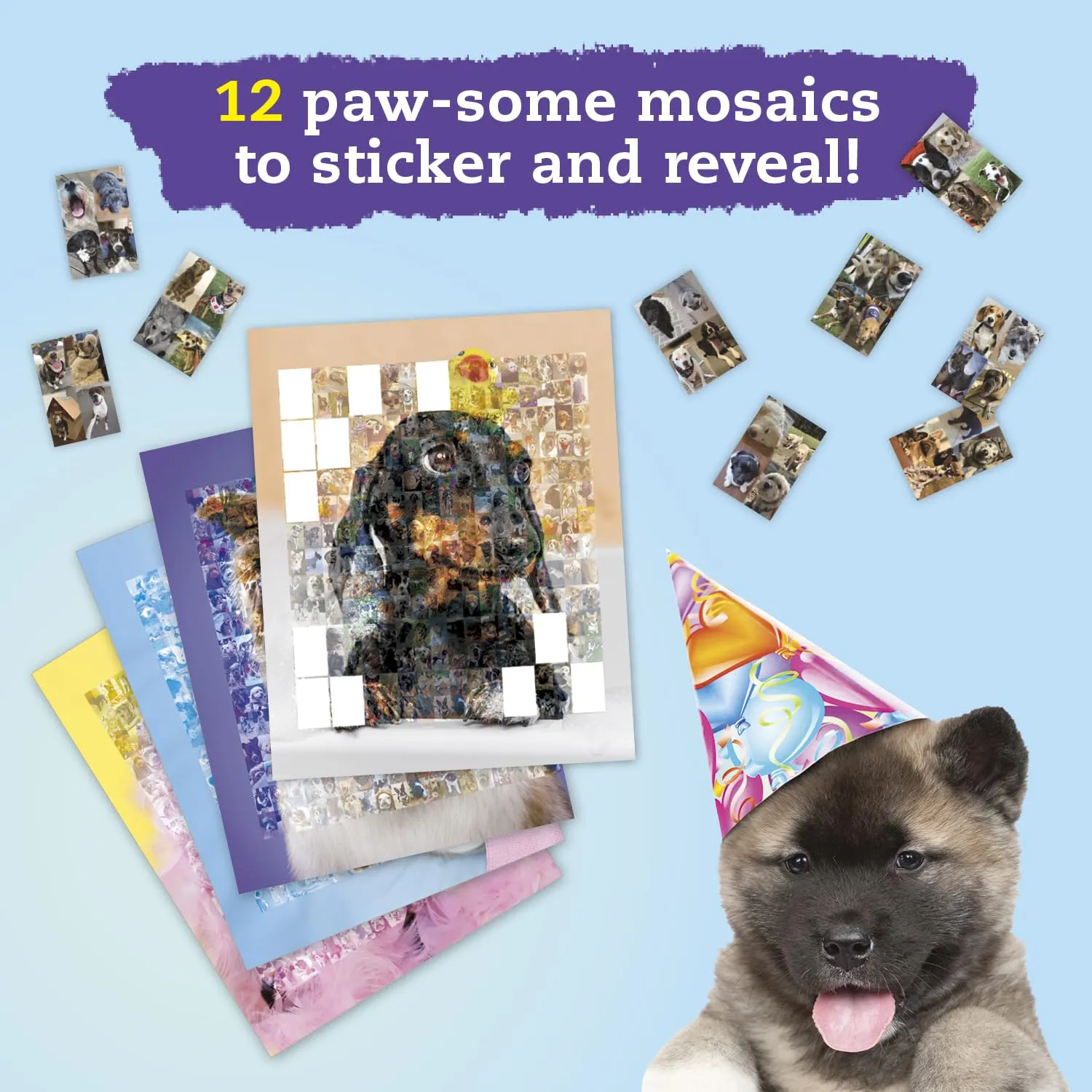 Klutz® Sticker Photo Mosaic: Dogs & Puppies