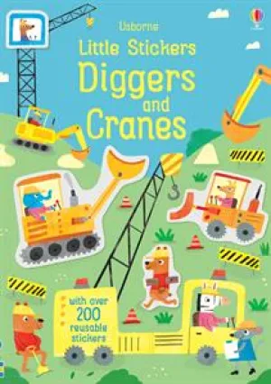 Little Sticker Diggers & Cranes