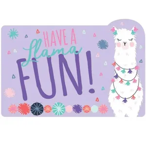 Llama Fun Invitations - 8 Pkt