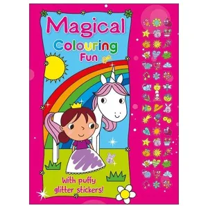 Magical Coloring Fun With Puffy Stickers