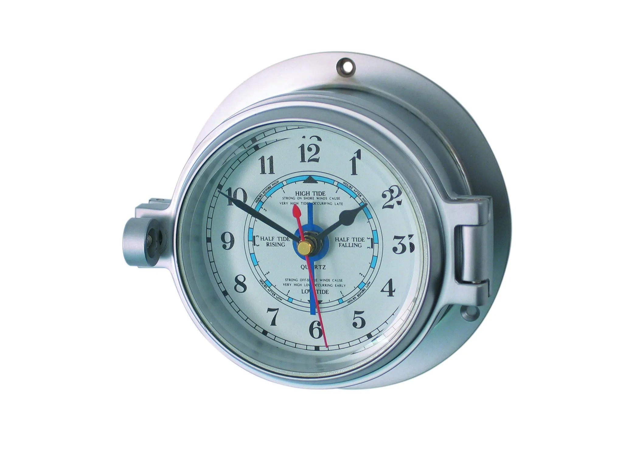 Meridian Zero Channel Range Matt Chrome Tide Clock 3"/75mm