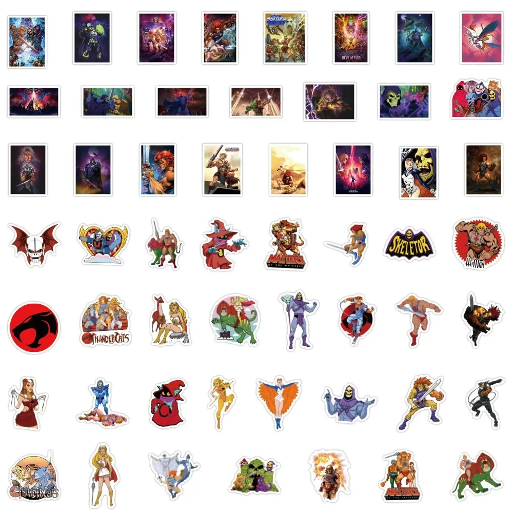 Mixed Cartoon Thundercats stickers He-Man