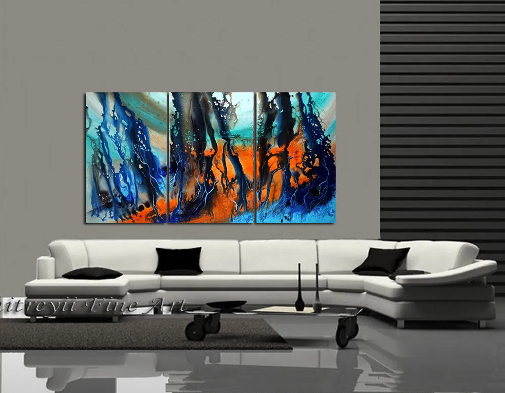 Modern Art Oil Painting For Luxury homes - Ocean Miracle 3