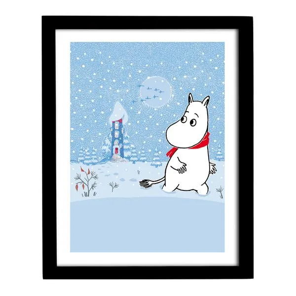 Moomin Art Print - Moomin Winter