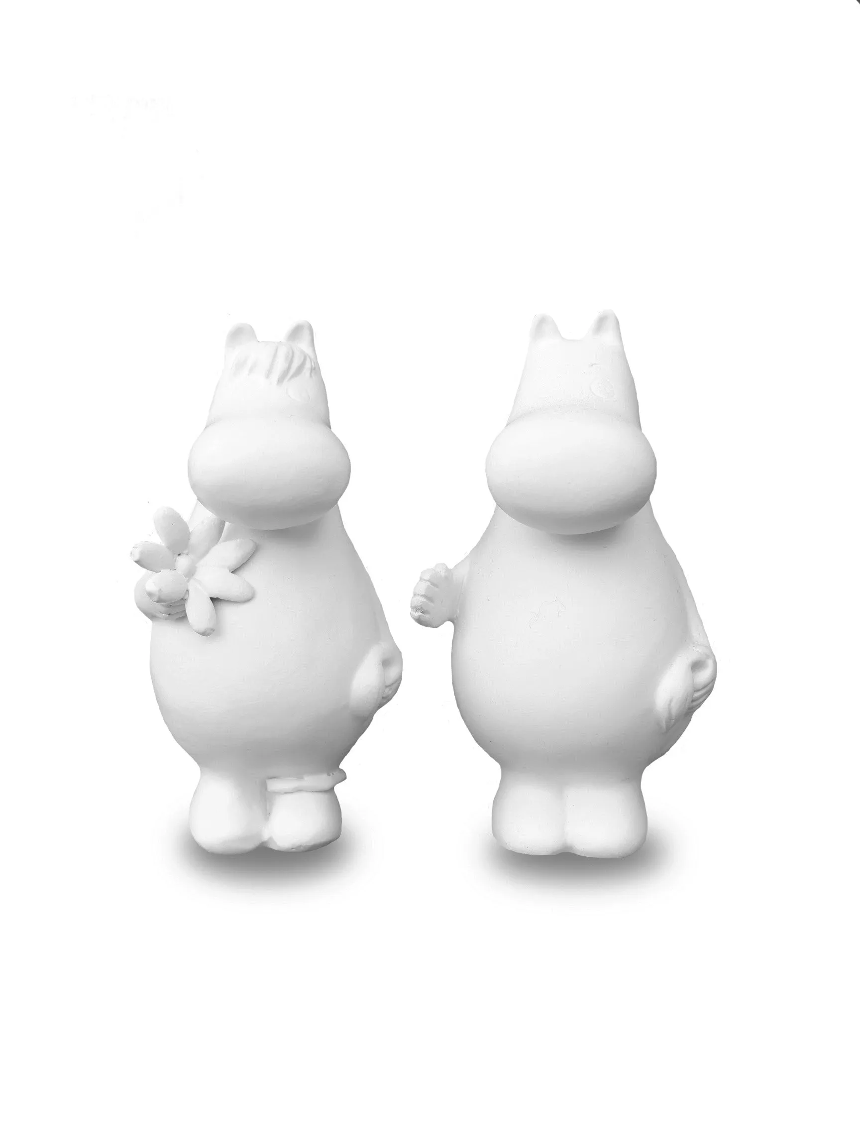 Moomintroll & Snorkmaiden Mini Statues