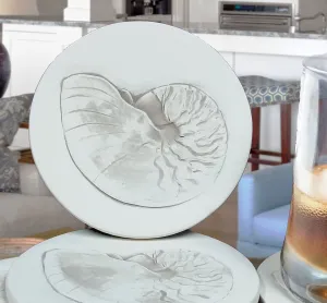 Nautilus Shell Drink Coasters